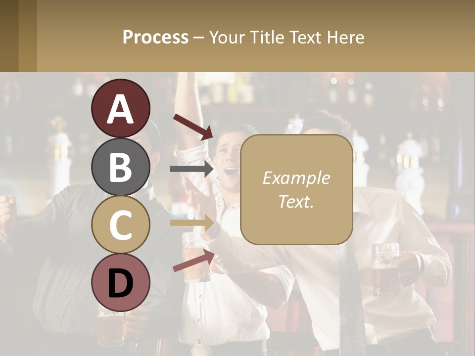 Sad Sunrise Standing PowerPoint Template