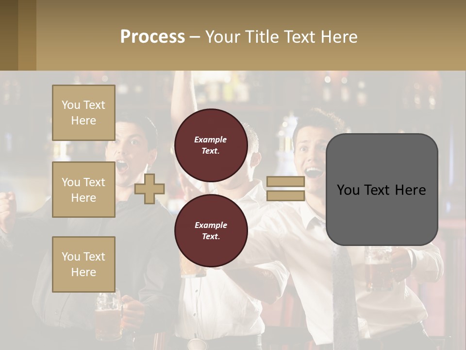 Sad Sunrise Standing PowerPoint Template