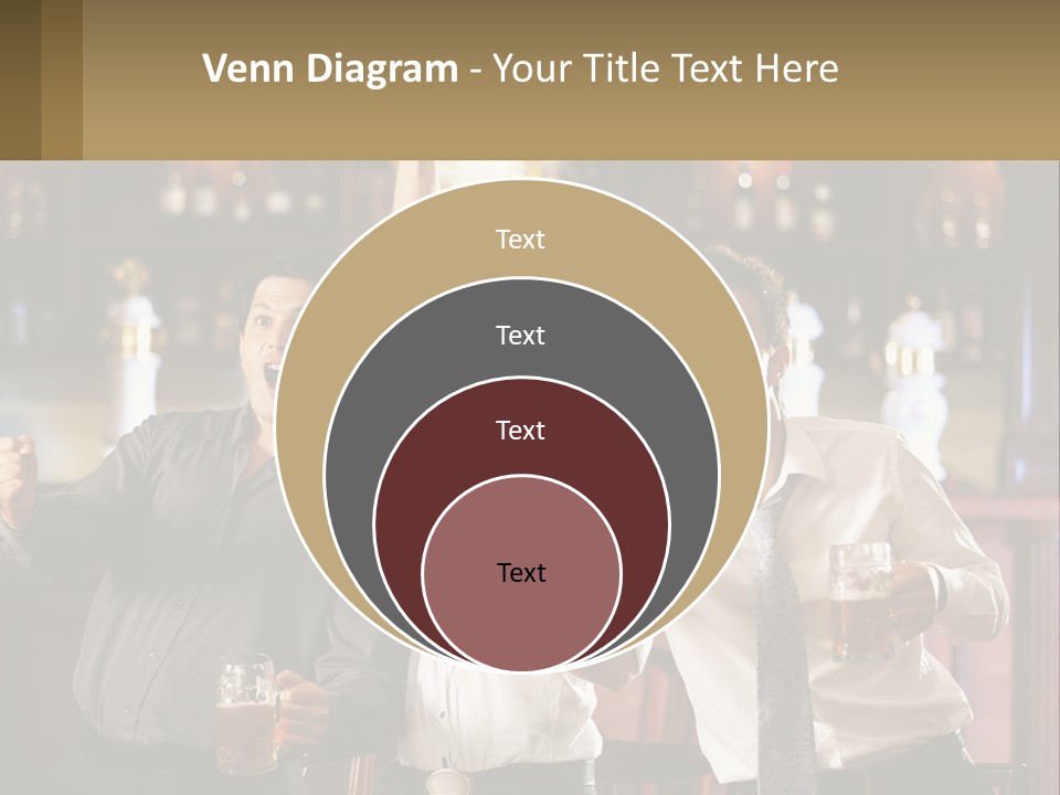 Sad Sunrise Standing PowerPoint Template