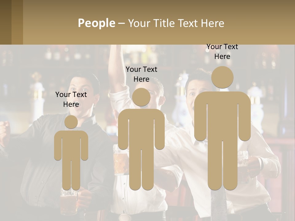 Sad Sunrise Standing PowerPoint Template