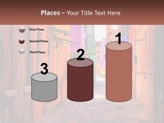 Woman Sunset White PowerPoint Template