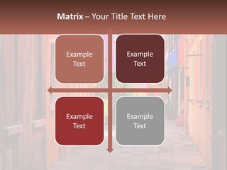 Woman Sunset White PowerPoint Template