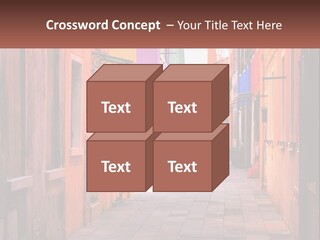 Woman Sunset White PowerPoint Template