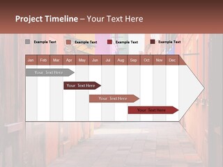 Woman Sunset White PowerPoint Template