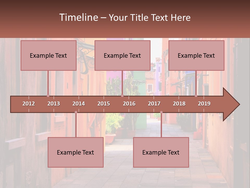 Woman Sunset White PowerPoint Template