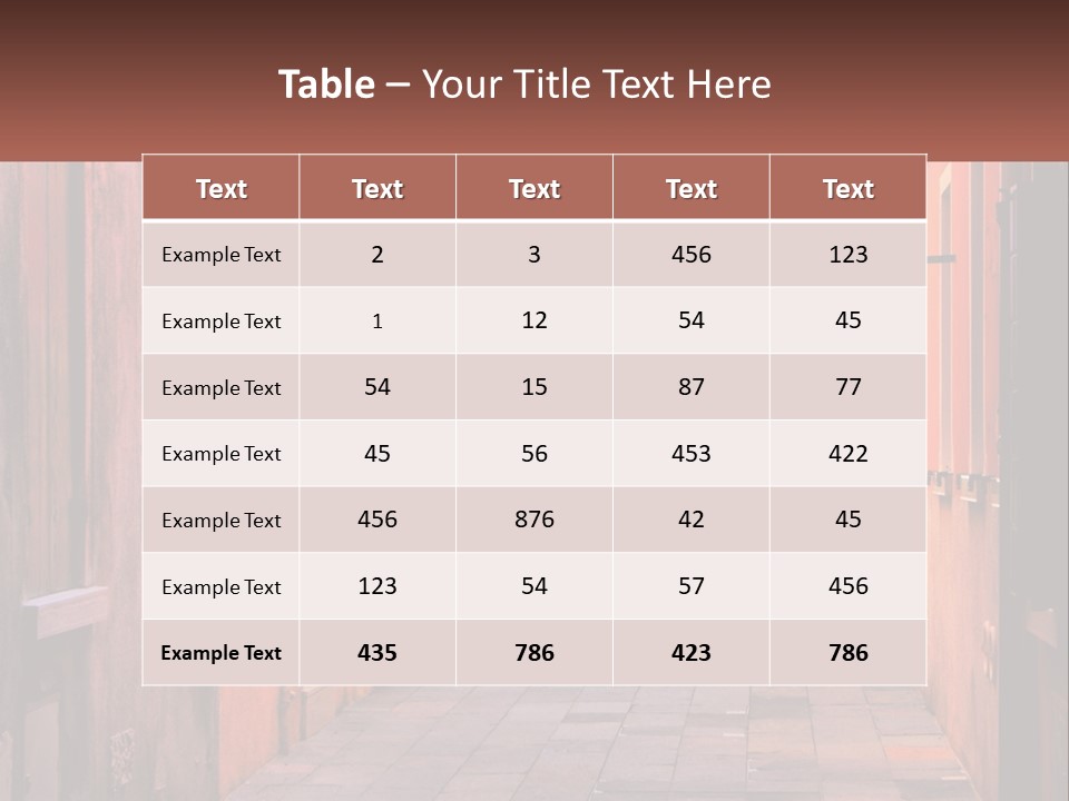 Woman Sunset White PowerPoint Template