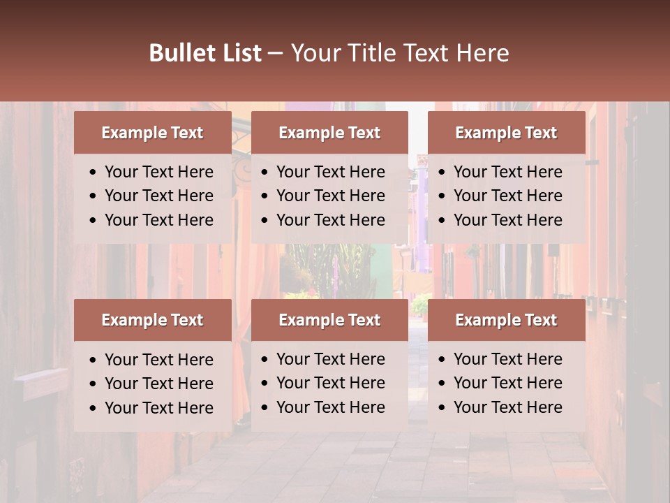 Woman Sunset White PowerPoint Template