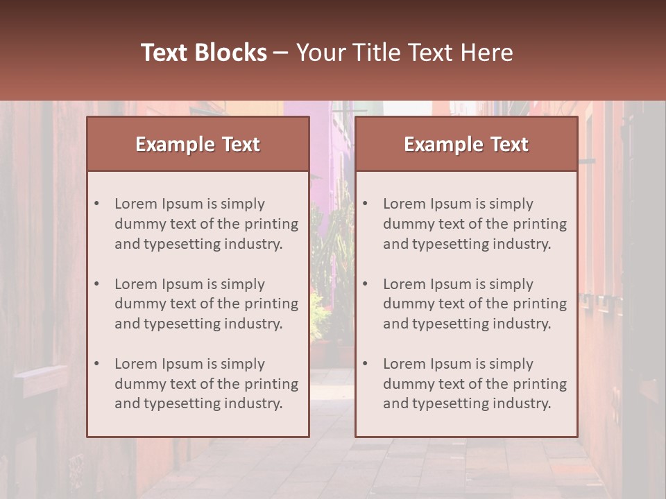 Woman Sunset White PowerPoint Template