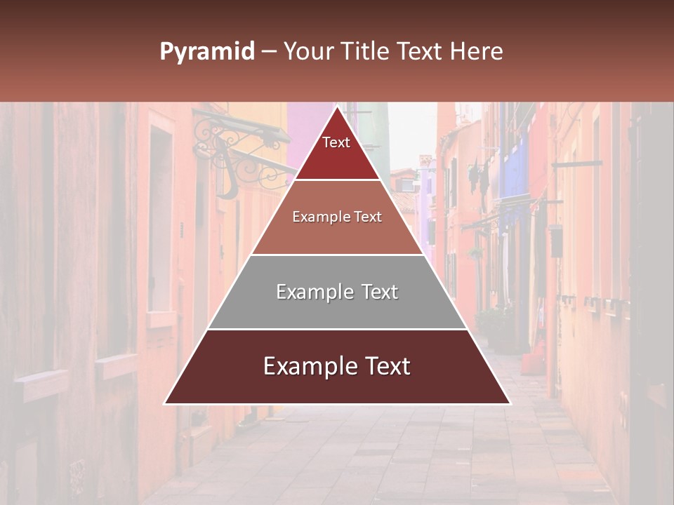 Woman Sunset White PowerPoint Template