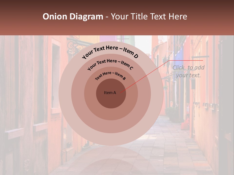 Woman Sunset White PowerPoint Template