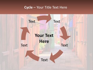 Woman Sunset White PowerPoint Template