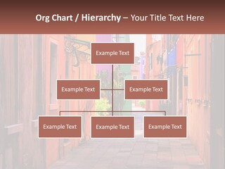 Woman Sunset White PowerPoint Template