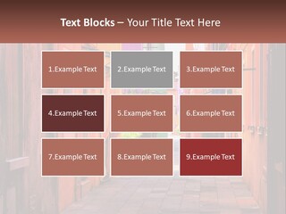 Woman Sunset White PowerPoint Template