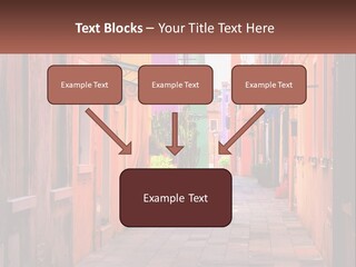 Woman Sunset White PowerPoint Template