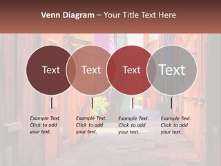 Woman Sunset White PowerPoint Template