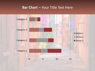 Woman Sunset White PowerPoint Template