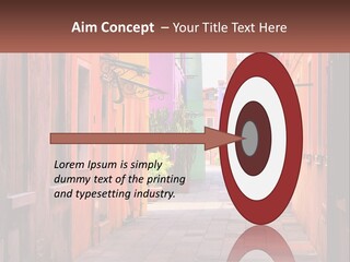 Woman Sunset White PowerPoint Template