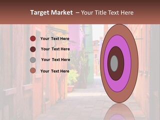 Woman Sunset White PowerPoint Template