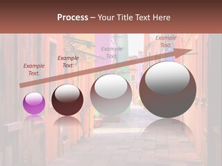 Woman Sunset White PowerPoint Template