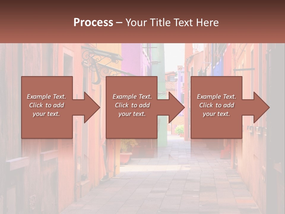 Woman Sunset White PowerPoint Template