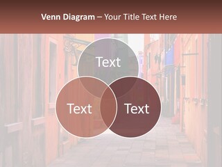 Woman Sunset White PowerPoint Template