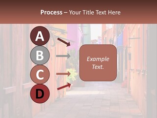 Woman Sunset White PowerPoint Template