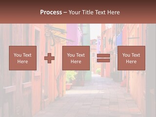 Woman Sunset White PowerPoint Template