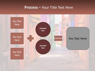 Woman Sunset White PowerPoint Template