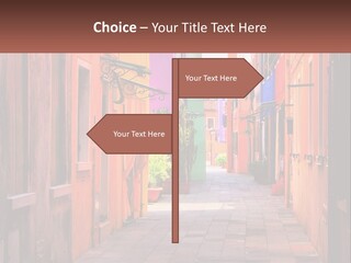 Woman Sunset White PowerPoint Template