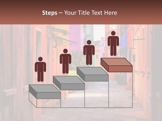 Woman Sunset White PowerPoint Template