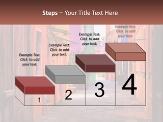 Woman Sunset White PowerPoint Template