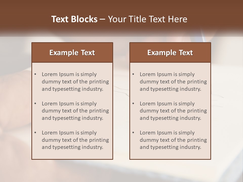 Coastal Lifestyle Parent PowerPoint Template