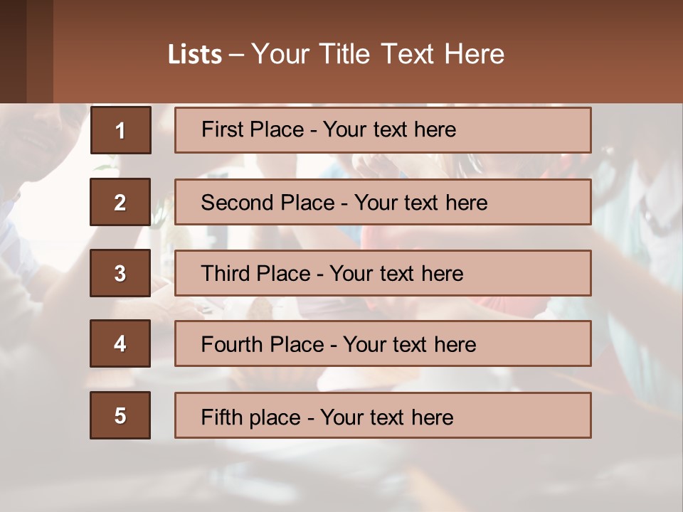 Sunset Woman White PowerPoint Template