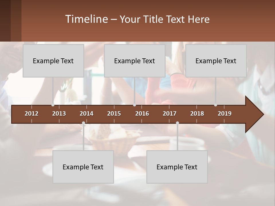 Sunset Woman White PowerPoint Template