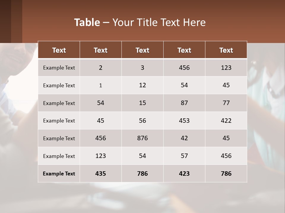 Sunset Woman White PowerPoint Template