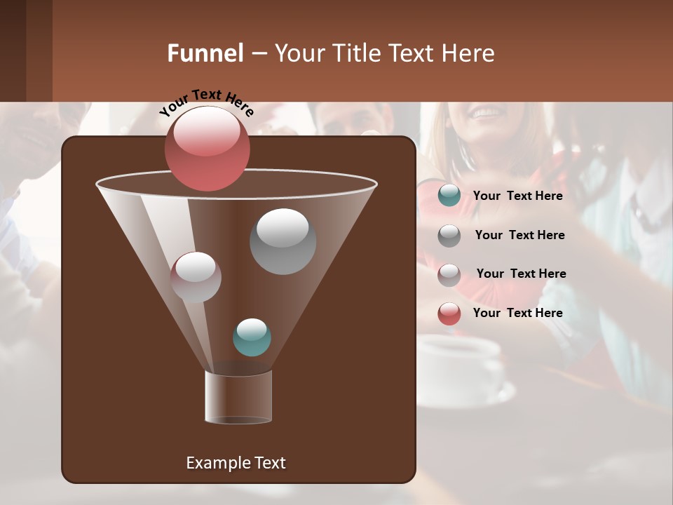 Sunset Woman White PowerPoint Template