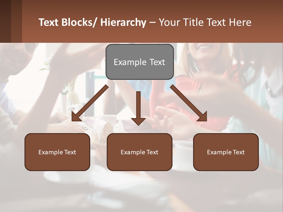 Sunset Woman White PowerPoint Template