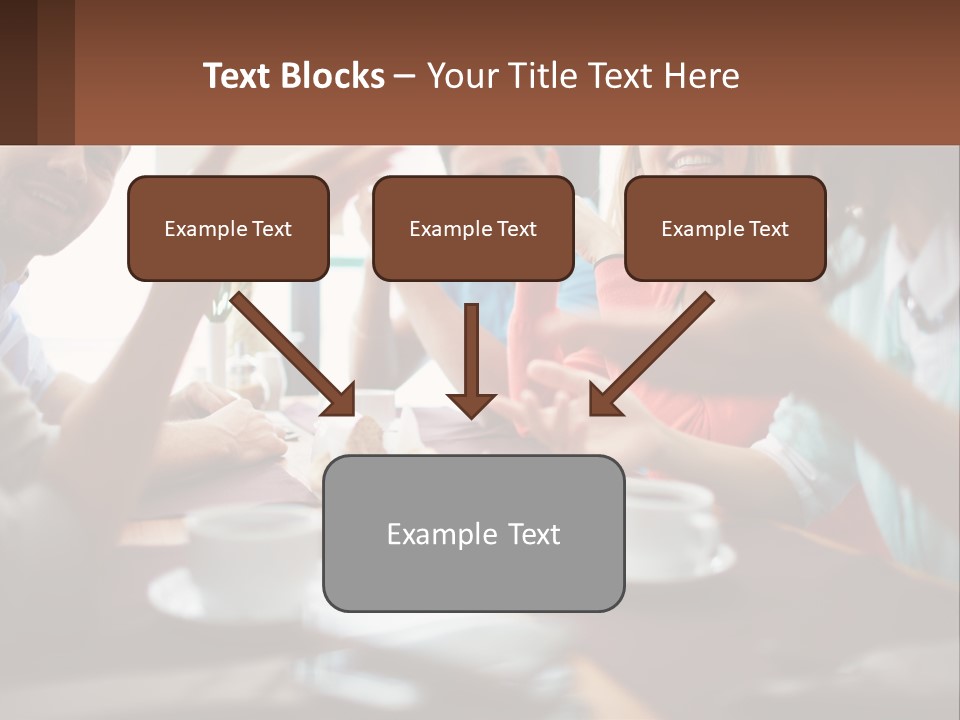 Sunset Woman White PowerPoint Template