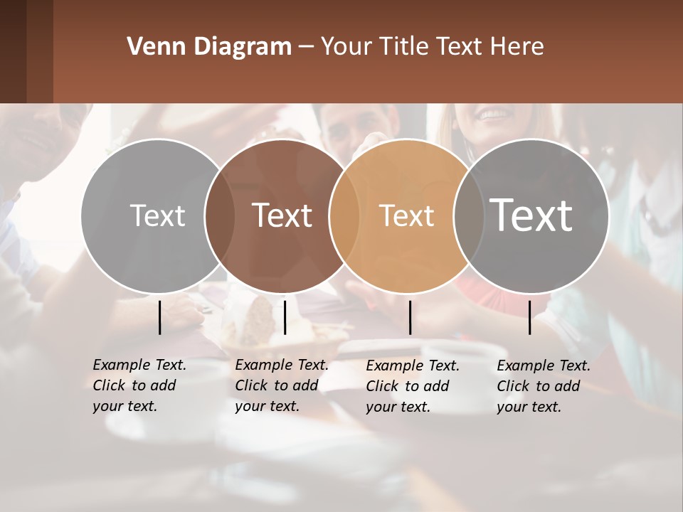 Sunset Woman White PowerPoint Template