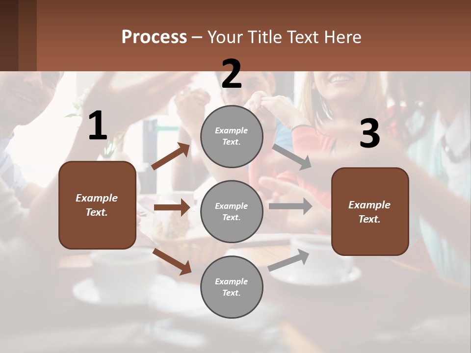 Sunset Woman White PowerPoint Template