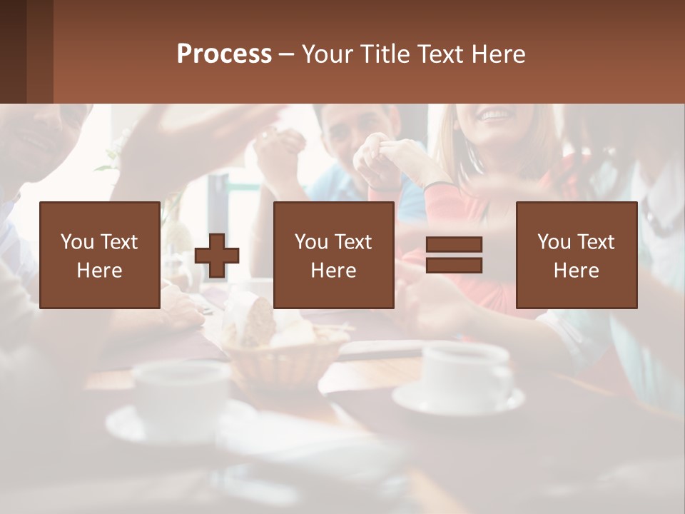 Sunset Woman White PowerPoint Template