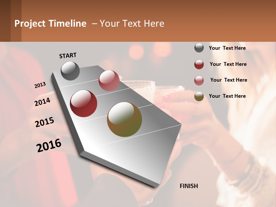 Wellness Lifestyle Sunrise PowerPoint Template
