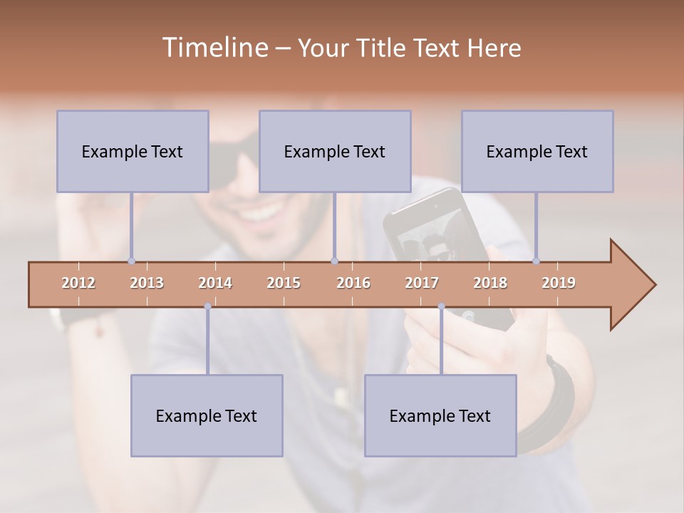 Coast Older Water PowerPoint Template