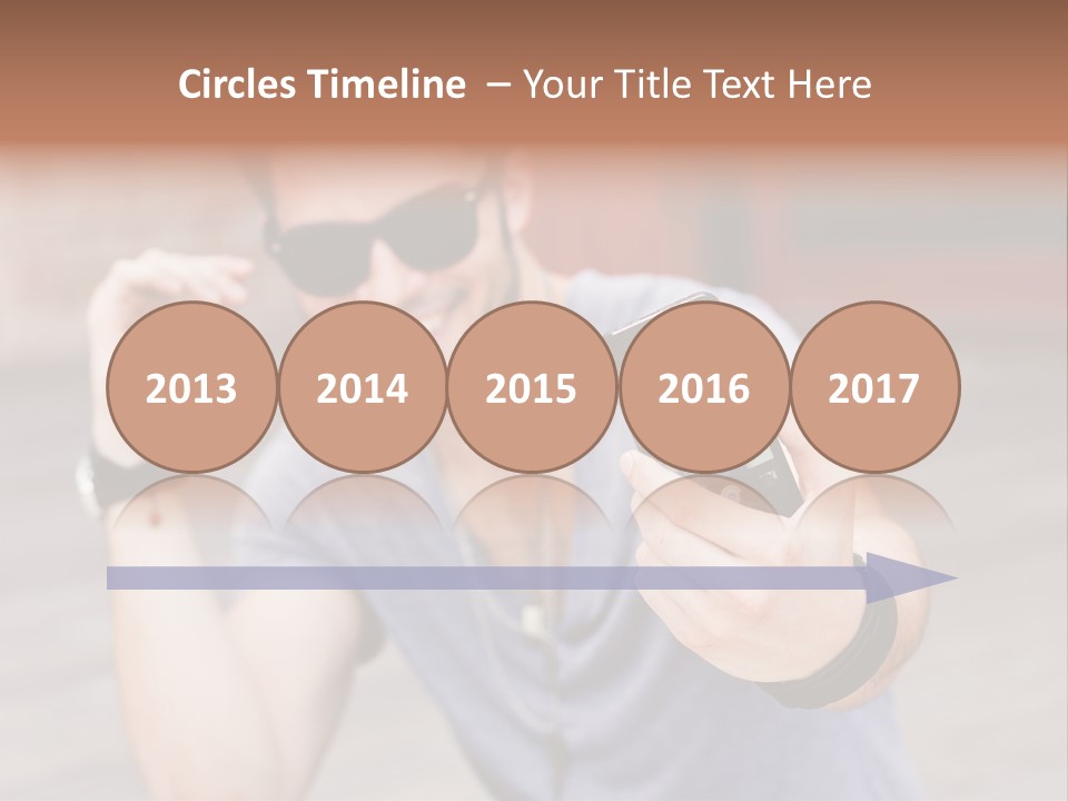 Coast Older Water PowerPoint Template