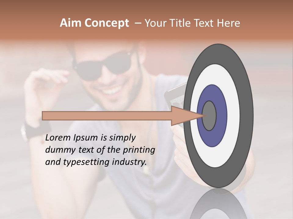 Coast Older Water PowerPoint Template