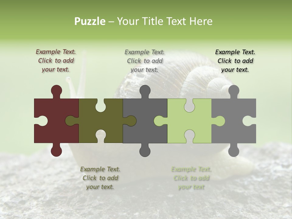 Senior Daughter Sea PowerPoint Template