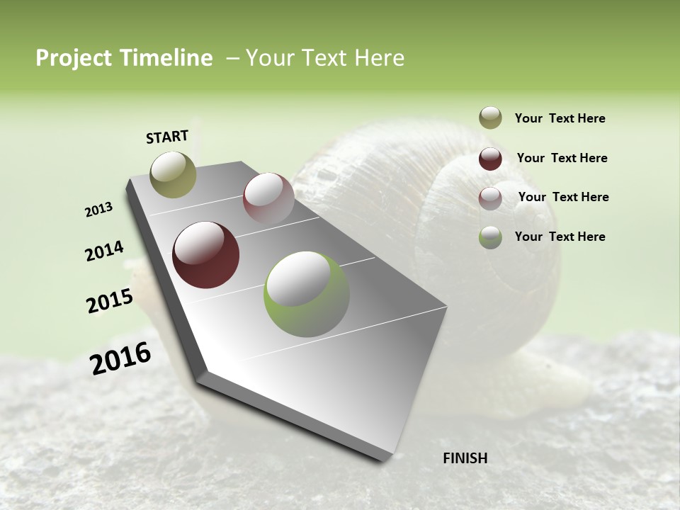 Senior Daughter Sea PowerPoint Template