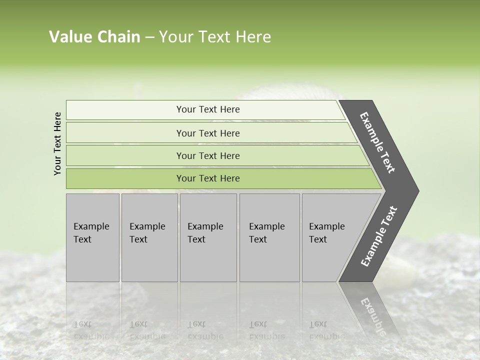 Senior Daughter Sea PowerPoint Template