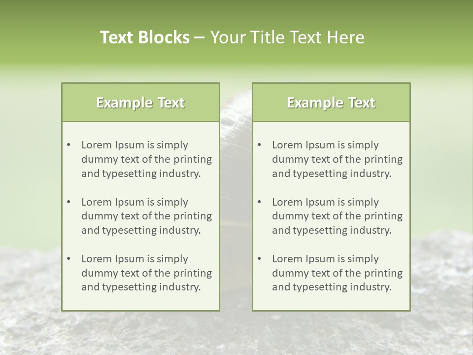 Senior Daughter Sea PowerPoint Template