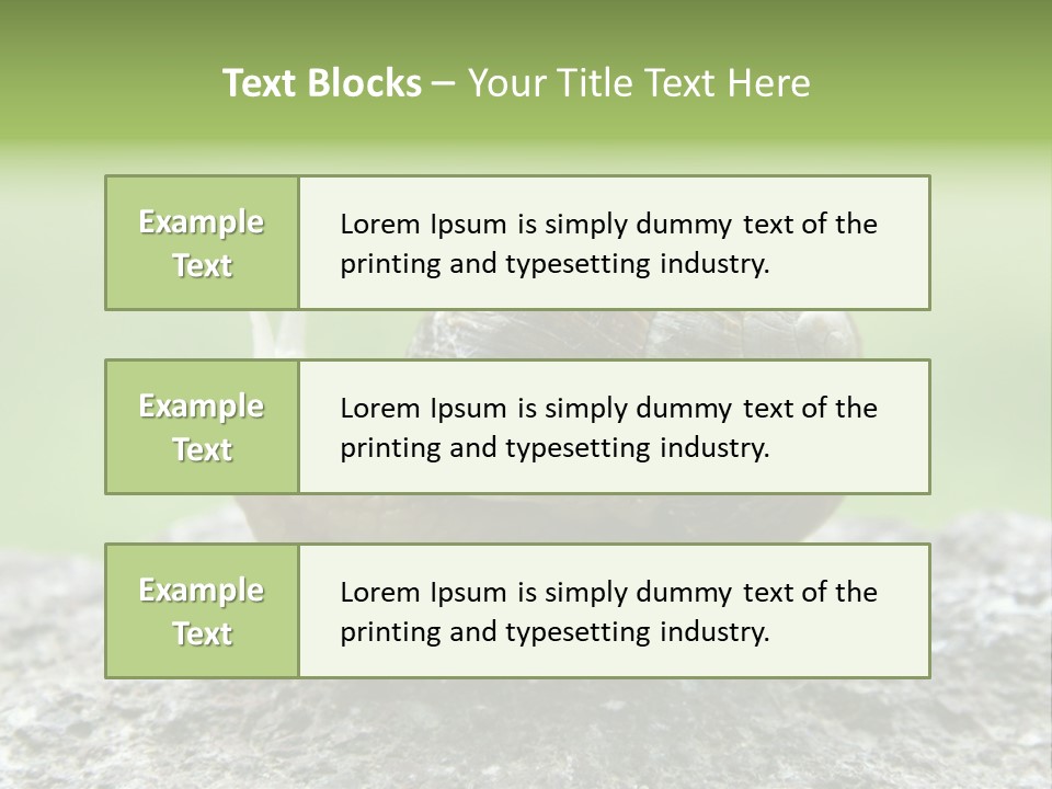 Senior Daughter Sea PowerPoint Template